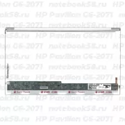 Матрица для ноутбука HP Pavilion G6-2071 (1366x768 HD) TN, 40pin, Глянцевая