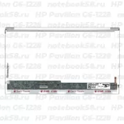 Матрица для ноутбука HP Pavilion G6-1228 (1366x768 HD) TN, 40pin, Глянцевая
