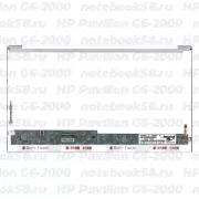 Матрица для ноутбука HP Pavilion G6-2000 (1366x768 HD) TN, 40pin, Глянцевая