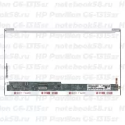 Матрица для ноутбука HP Pavilion G6-1315sr (1366x768 HD) TN, 40pin, Глянцевая