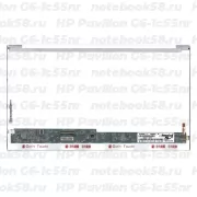 Матрица для ноутбука HP Pavilion G6-1c55nr (1366x768 HD) TN, 40pin, Глянцевая