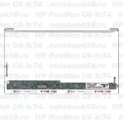 Матрица для ноутбука HP Pavilion G6-1c74 (1366x768 HD) TN, 40pin, Глянцевая