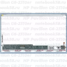 Матрица для ноутбука HP Pavilion G6-2310er (1366x768 HD) TN, 40pin, Глянцевая