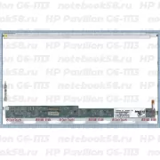 Матрица для ноутбука HP Pavilion G6-1113 (1366x768 HD) TN, 40pin, Глянцевая