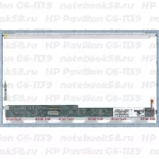 Матрица для ноутбука HP Pavilion G6-1139 (1366x768 HD) TN, 40pin, Глянцевая