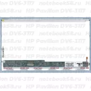 Матрица для ноутбука HP Pavilion DV6-3117 (1366x768 HD) TN, 40pin, Глянцевая