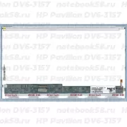 Матрица для ноутбука HP Pavilion DV6-3157 (1366x768 HD) TN, 40pin, Глянцевая