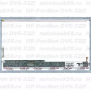 Матрица для ноутбука HP Pavilion DV6-3221 (1366x768 HD) TN, 40pin, Глянцевая