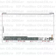 Матрица для ноутбука HP Pavilion G6-2004er (1366x768 HD) TN, 40pin, Глянцевая