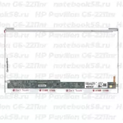 Матрица для ноутбука HP Pavilion G6-2211nr (1366x768 HD) TN, 40pin, Глянцевая