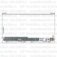 Матрица для ноутбука HP Pavilion G6-2281er (1366x768 HD) TN, 40pin, Глянцевая