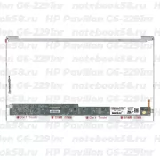 Матрица для ноутбука HP Pavilion G6-2291nr (1366x768 HD) TN, 40pin, Глянцевая