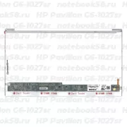 Матрица для ноутбука HP Pavilion G6-1027sr (1366x768 HD) TN, 40pin, Глянцевая