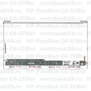 Матрица для ноутбука HP Pavilion G6-1318sr (1366x768 HD) TN, 40pin, Глянцевая