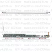 Матрица для ноутбука HP Pavilion G6-1336er (1366x768 HD) TN, 40pin, Глянцевая