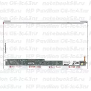 Матрица для ноутбука HP Pavilion G6-1c43nr (1366x768 HD) TN, 40pin, Глянцевая