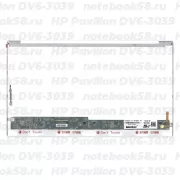 Матрица для ноутбука HP Pavilion DV6-3039 (1366x768 HD) TN, 40pin, Глянцевая