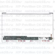 Матрица для ноутбука HP Pavilion G6-2310sr (1366x768 HD) TN, 40pin, Глянцевая