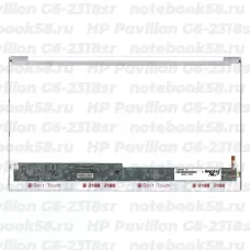 Матрица для ноутбука HP Pavilion G6-2318sr (1366x768 HD) TN, 40pin, Глянцевая