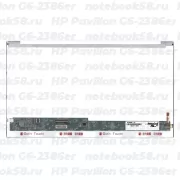 Матрица для ноутбука HP Pavilion G6-2386er (1366x768 HD) TN, 40pin, Глянцевая