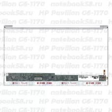 Матрица для ноутбука HP Pavilion G6-1170 (1366x768 HD) TN, 40pin, Глянцевая