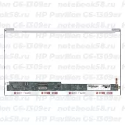 Матрица для ноутбука HP Pavilion G6-1309er (1366x768 HD) TN, 40pin, Глянцевая