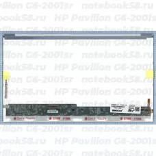 Матрица для ноутбука HP Pavilion G6-2001sr (1366x768 HD) TN, 40pin, Глянцевая