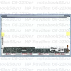 Матрица для ноутбука HP Pavilion G6-2210er (1366x768 HD) TN, 40pin, Глянцевая