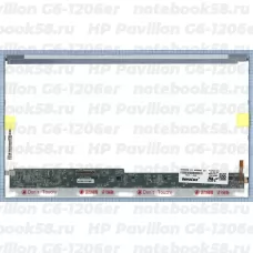 Матрица для ноутбука HP Pavilion G6-1206er (1366x768 HD) TN, 40pin, Глянцевая