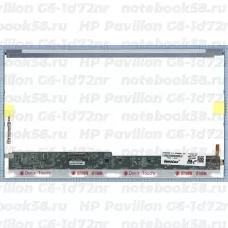 Матрица для ноутбука HP Pavilion G6-1d72nr (1366x768 HD) TN, 40pin, Глянцевая