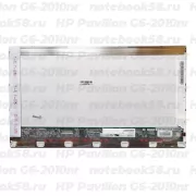 Матрица для ноутбука HP Pavilion G6-2010nr (1366x768 HD) TN, 40pin, Глянцевая