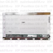 Матрица для ноутбука HP Pavilion G6-1c71 (1366x768 HD) TN, 40pin, Глянцевая
