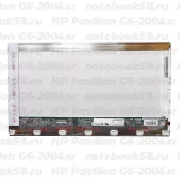Матрица для ноутбука HP Pavilion G6-2004sr (1366x768 HD) TN, 40pin, Глянцевая