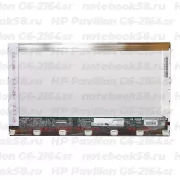 Матрица для ноутбука HP Pavilion G6-2164sr (1366x768 HD) TN, 40pin, Глянцевая