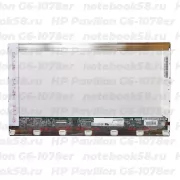 Матрица для ноутбука HP Pavilion G6-1078er (1366x768 HD) TN, 40pin, Глянцевая