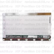 Матрица для ноутбука HP Pavilion G6-1356sr (1366x768 HD) TN, 40pin, Глянцевая