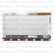 Матрица для ноутбука HP Pavilion G6-1a20 (1366x768 HD) TN, 40pin, Глянцевая