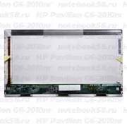 Матрица для ноутбука HP Pavilion G6-2010nr (1366x768 HD) TN, 40pin, Глянцевая