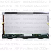 Матрица для ноутбука HP Pavilion G6-1322er (1366x768 HD) TN, 40pin, Глянцевая