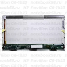 Матрица для ноутбука HP Pavilion G6-1b23 (1366x768 HD) TN, 40pin, Глянцевая