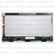 Матрица для ноутбука HP Pavilion DV6-3108er (1366x768 HD) TN, 40pin, Глянцевая