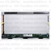 Матрица для ноутбука HP Pavilion G6-2001sr (1366x768 HD) TN, 40pin, Глянцевая