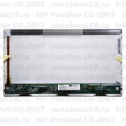 Матрица для ноутбука HP Pavilion G6-2067 (1366x768 HD) TN, 40pin, Глянцевая