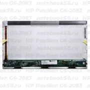 Матрица для ноутбука HP Pavilion G6-2083 (1366x768 HD) TN, 40pin, Глянцевая