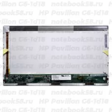 Матрица для ноутбука HP Pavilion G6-1d18 (1366x768 HD) TN, 40pin, Глянцевая