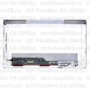 Матрица для ноутбука HP Pavilion G6-2001sr (1366x768 HD) TN, 40pin, Глянцевая