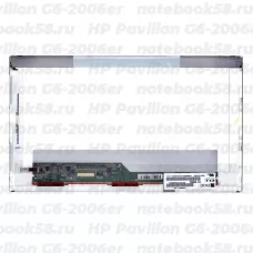 Матрица для ноутбука HP Pavilion G6-2006er (1366x768 HD) TN, 40pin, Глянцевая