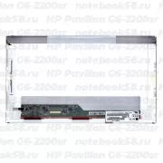 Матрица для ноутбука HP Pavilion G6-2200sr (1366x768 HD) TN, 40pin, Глянцевая