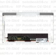 Матрица для ноутбука HP Pavilion G6-1246 (1366x768 HD) TN, 40pin, Матовая