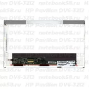 Матрица для ноутбука HP Pavilion DV6-3212 (1366x768 HD) TN, 40pin, Матовая